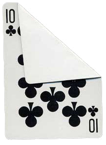 Carte Bicycle Face Normale Dos Blanc